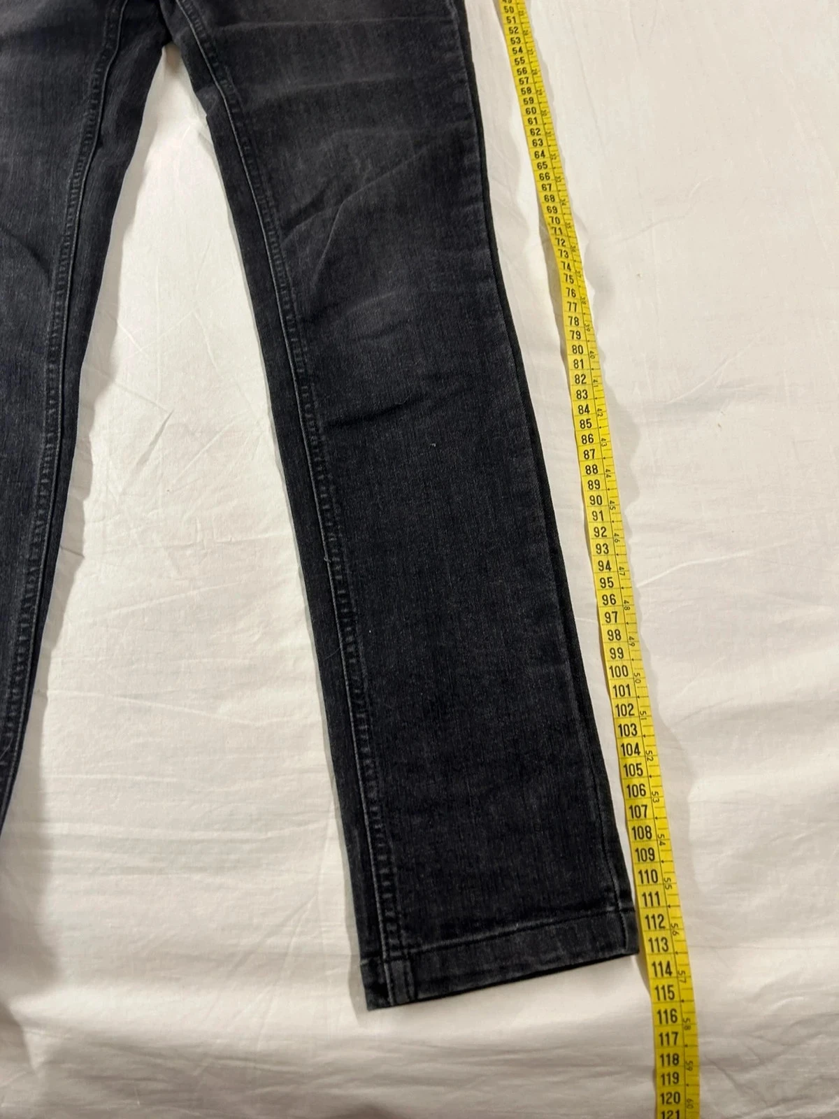 Jeans de cintura alta vertbaudet preto – photo 4